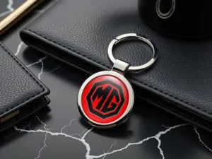 MG Glossy Keychains Classy Metal Durable Build